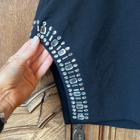 Do+BE Black Strapless Rhinestone - Picture 6 of 14